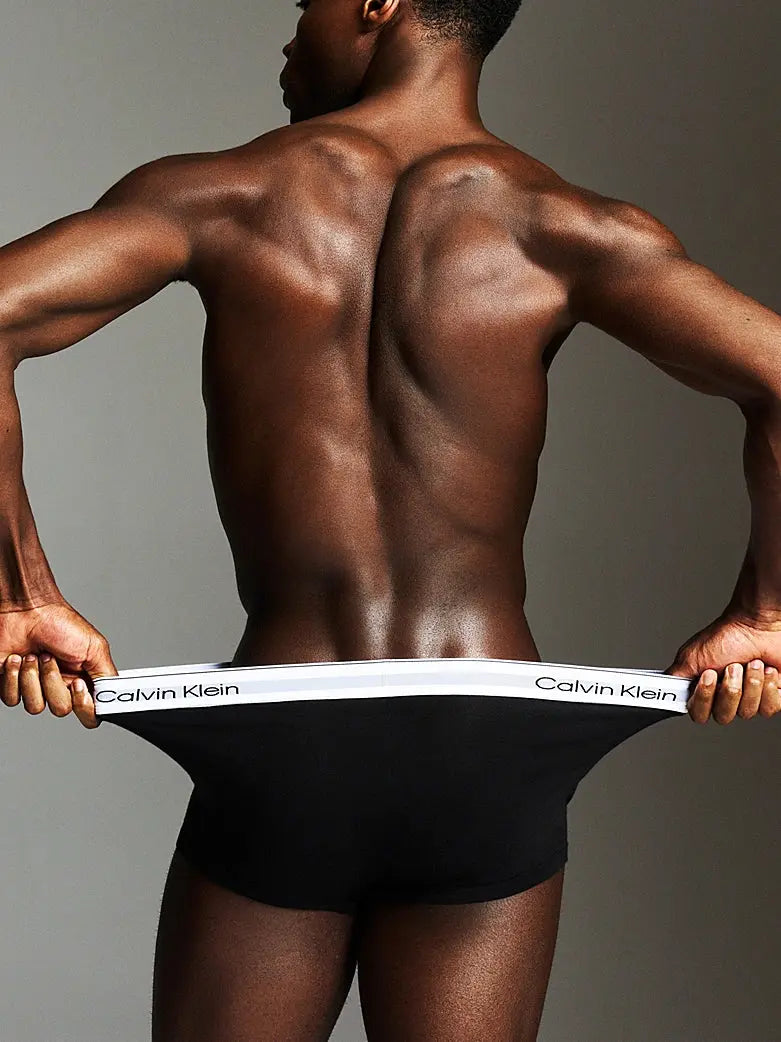 Lot de 3 boxers relaxed avec pinces - Icon Cotton Stretch Calvin Klein
