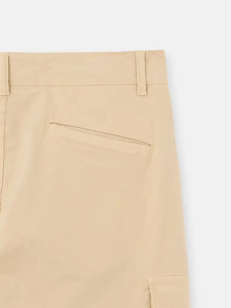 Pantalon cargo coupe fuselée regular à poches zippées - CALVERO