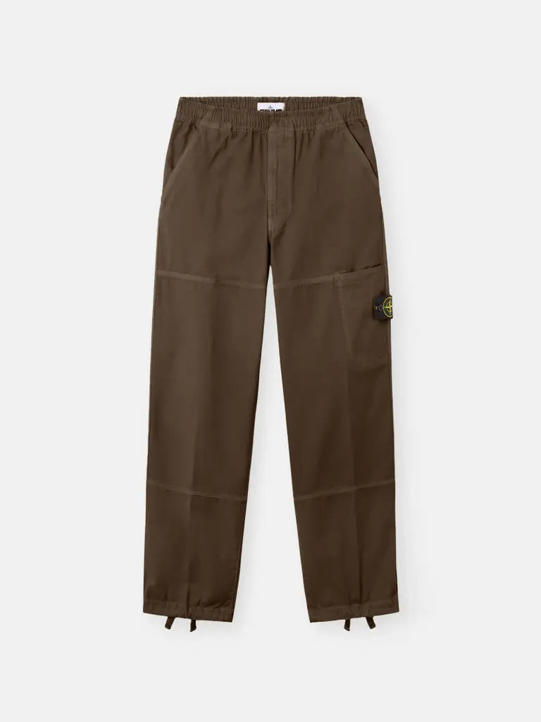 Pantalon cargo coupe ample à taille élastiquée - CALVERO