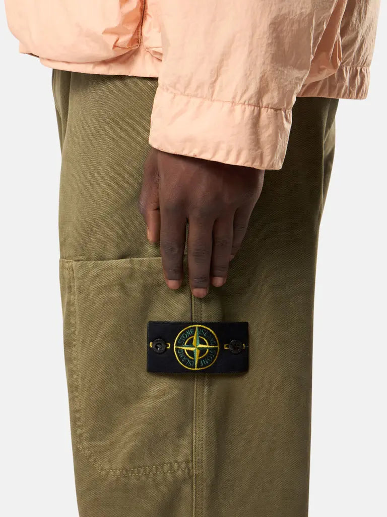 Pantalon cargo coupe ample à taille élastiquée - CALVERO