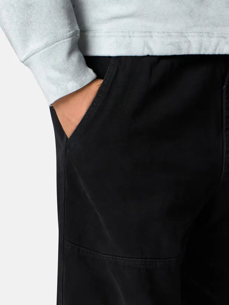 Pantalon cargo coupe ample à taille élastiquée - CALVERO