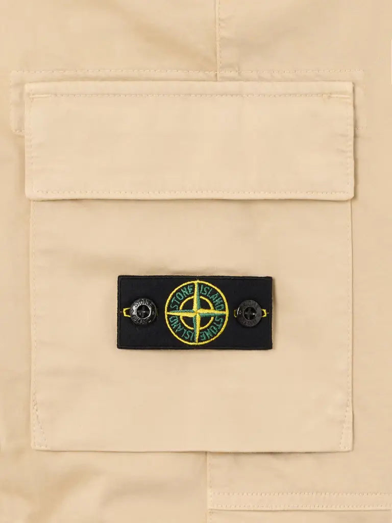 Pantalon cargo coupe fuselée regular à poches zippées - CALVERO
