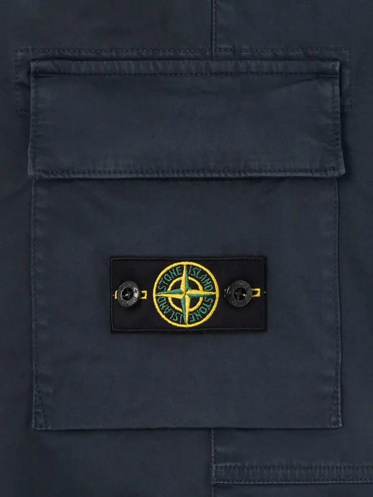 Pantalon cargo coupe fuselée regular à poches zippées - CALVERO