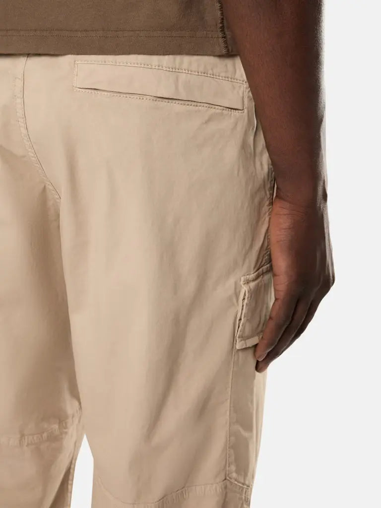Pantalon cargo coupe ample à taille élastiquée - CALVERO
