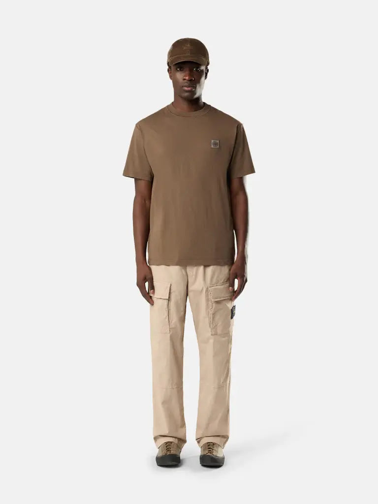 Pantalon cargo coupe ample à taille élastiquée - CALVERO