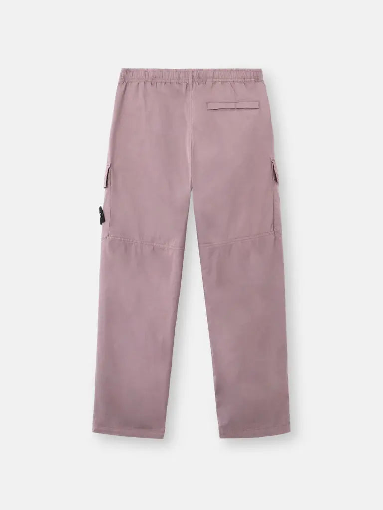 Pantalon cargo coupe ample à taille élastiquée - CALVERO