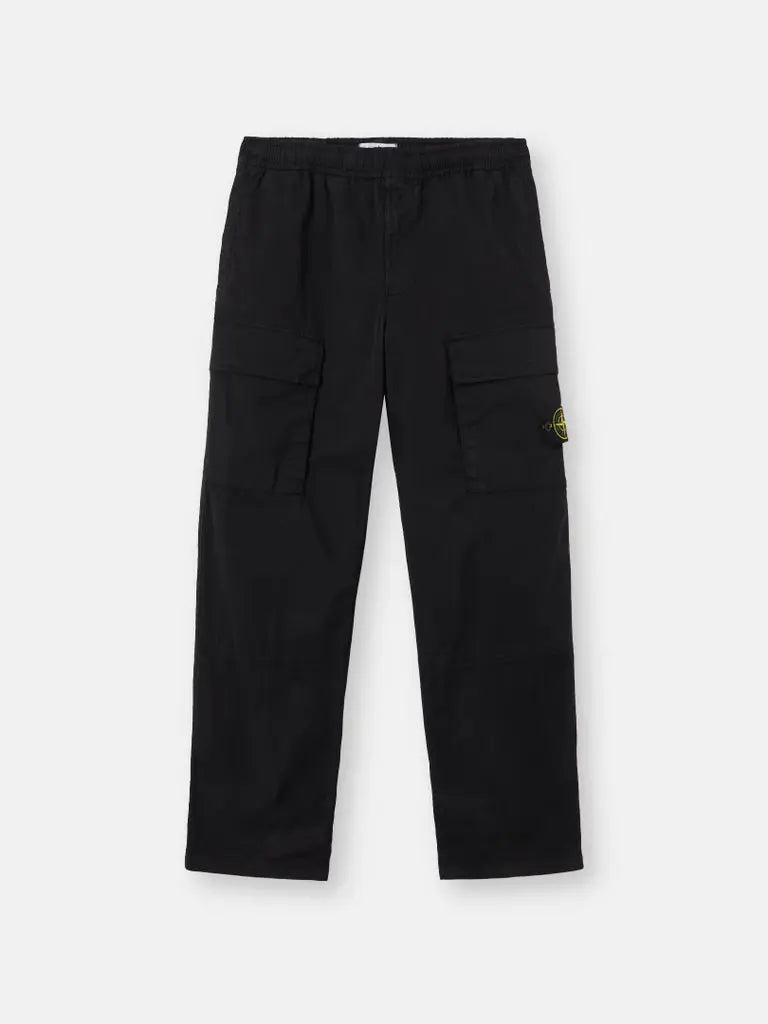 Pantalon cargo coupe ample à taille élastiquée - CALVERO