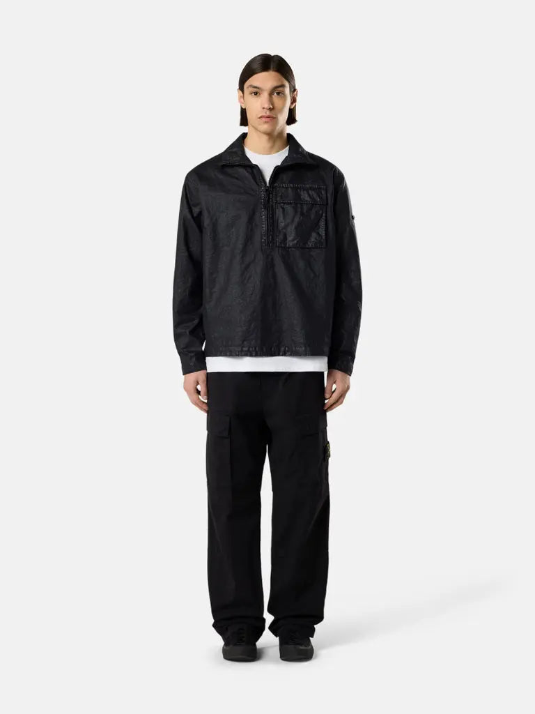 Pantalon cargo coupe ample à taille élastiquée - CALVERO