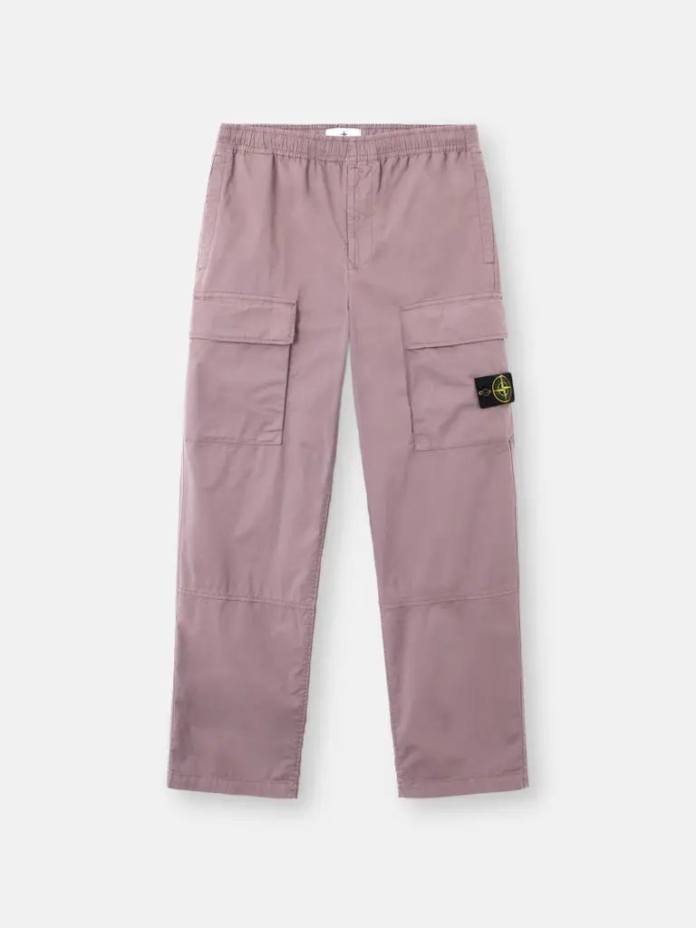 Pantalon cargo coupe ample à taille élastiquée - CALVERO