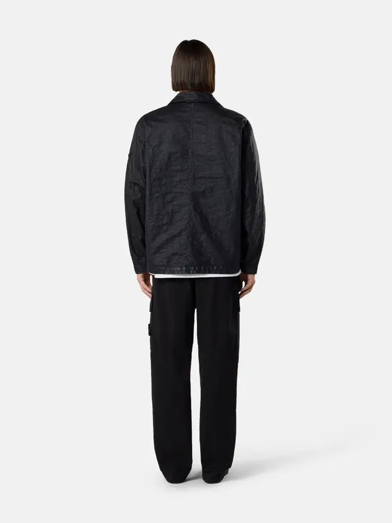 Pantalon cargo coupe ample à taille élastiquée - CALVERO
