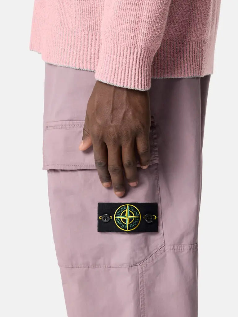 Pantalon cargo coupe ample à taille élastiquée - CALVERO