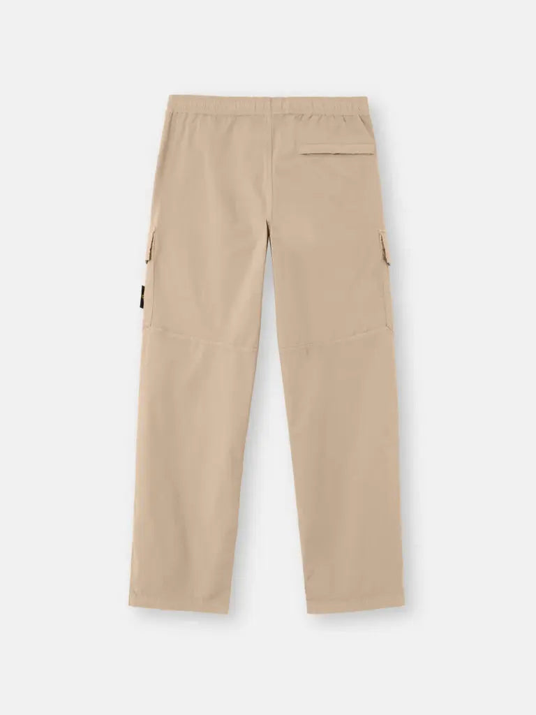 Pantalon cargo coupe ample à taille élastiquée - CALVERO