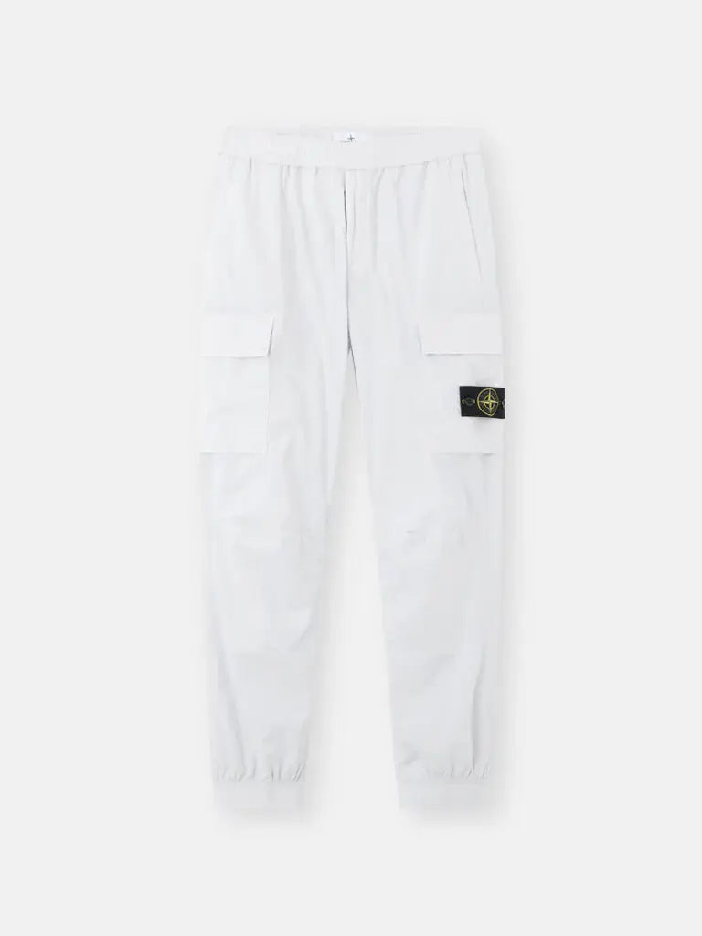 Pantalon cargo coupe fuselée regular à taille élastiquée - CALVERO