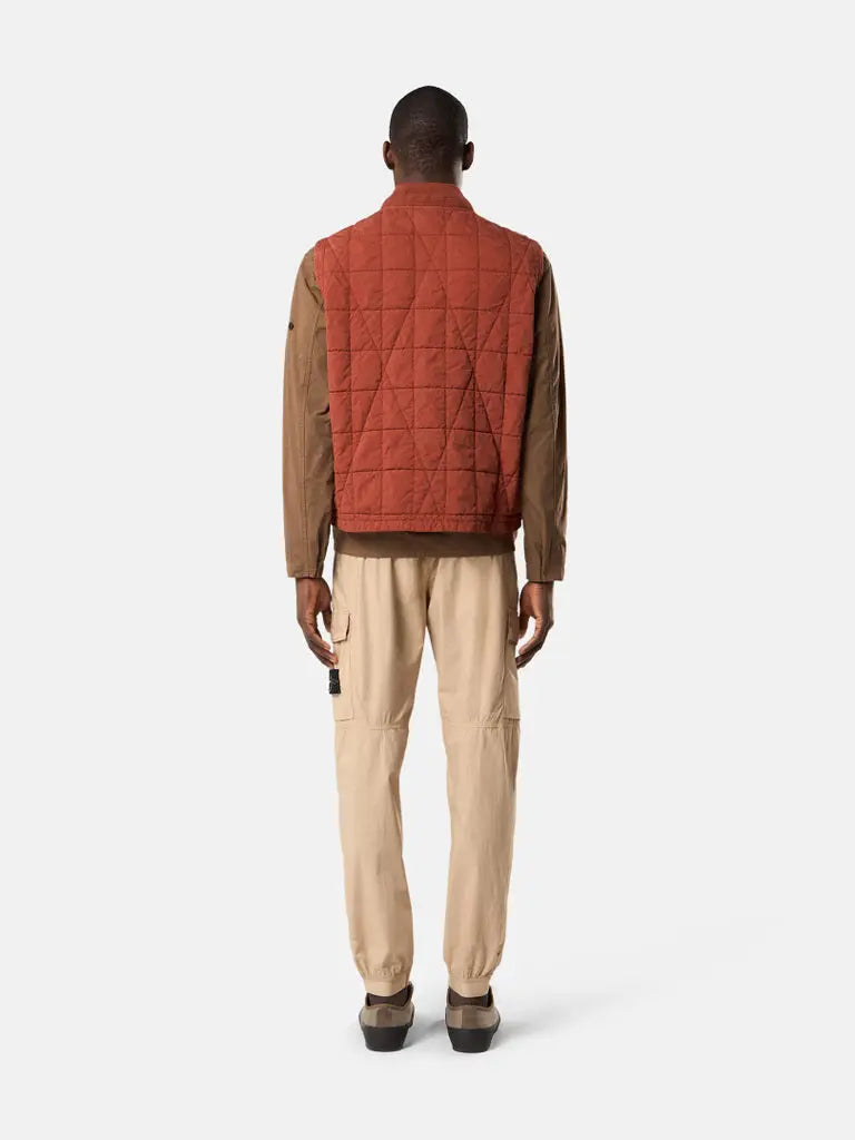 Pantalon cargo coupe fuselée regular à taille élastiquée - CALVERO
