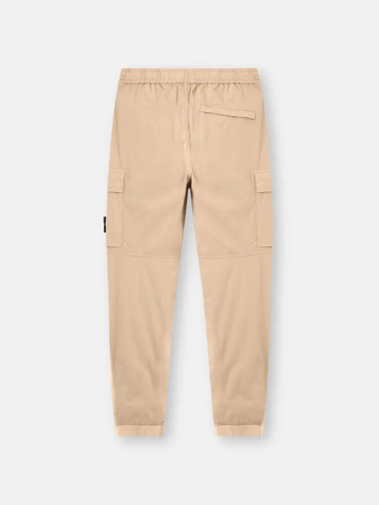 Pantalon cargo coupe fuselée regular à taille élastiquée - CALVERO