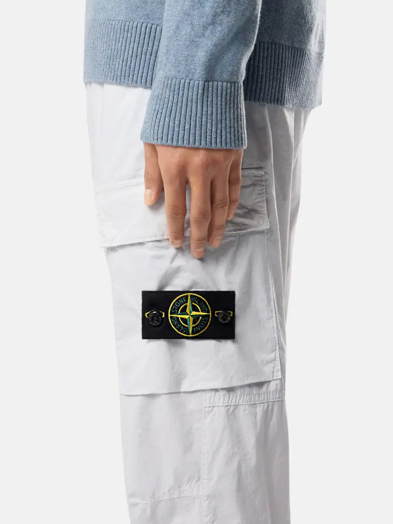 Pantalon cargo coupe fuselée regular à taille élastiquée - CALVERO
