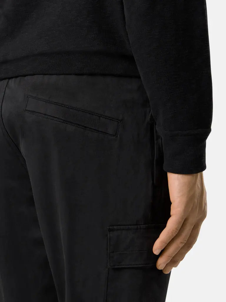Pantalon cargo coupe fuselée regular à taille élastiquée - CALVERO