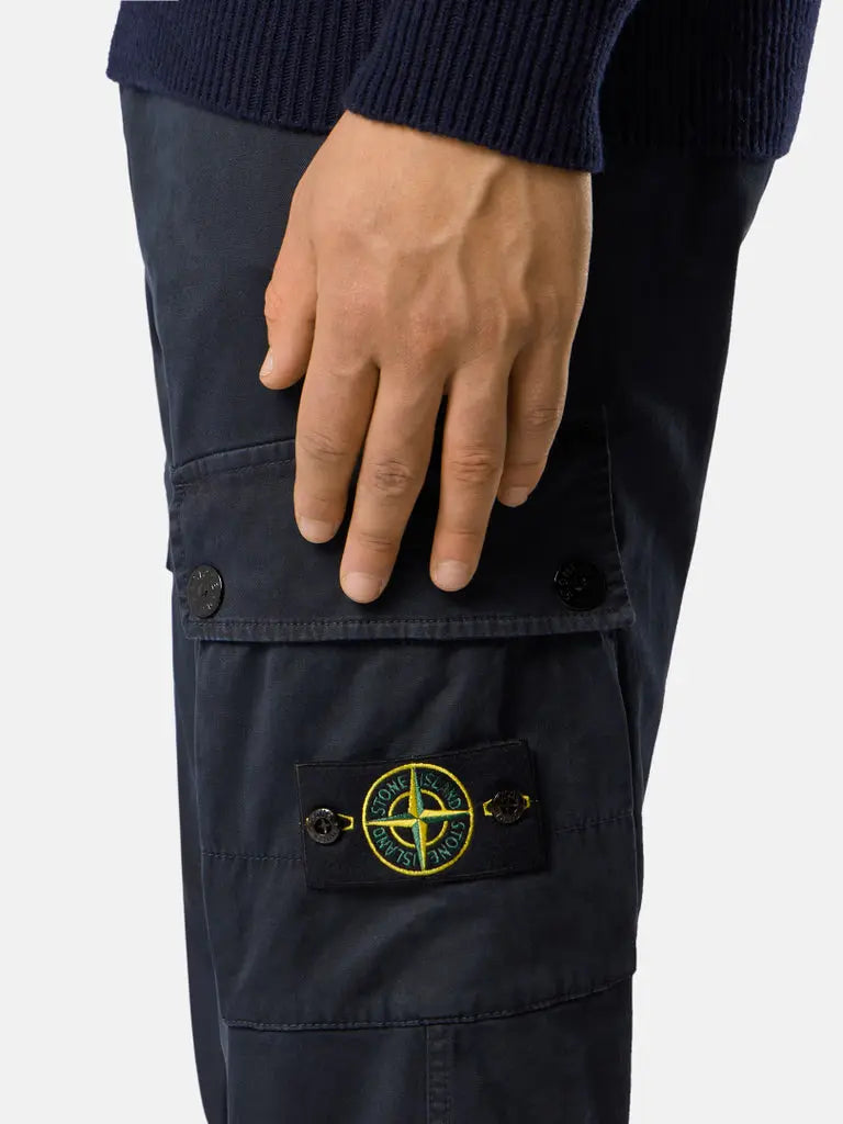 Pantalon cargo coupe slim à poches zippées - CALVERO