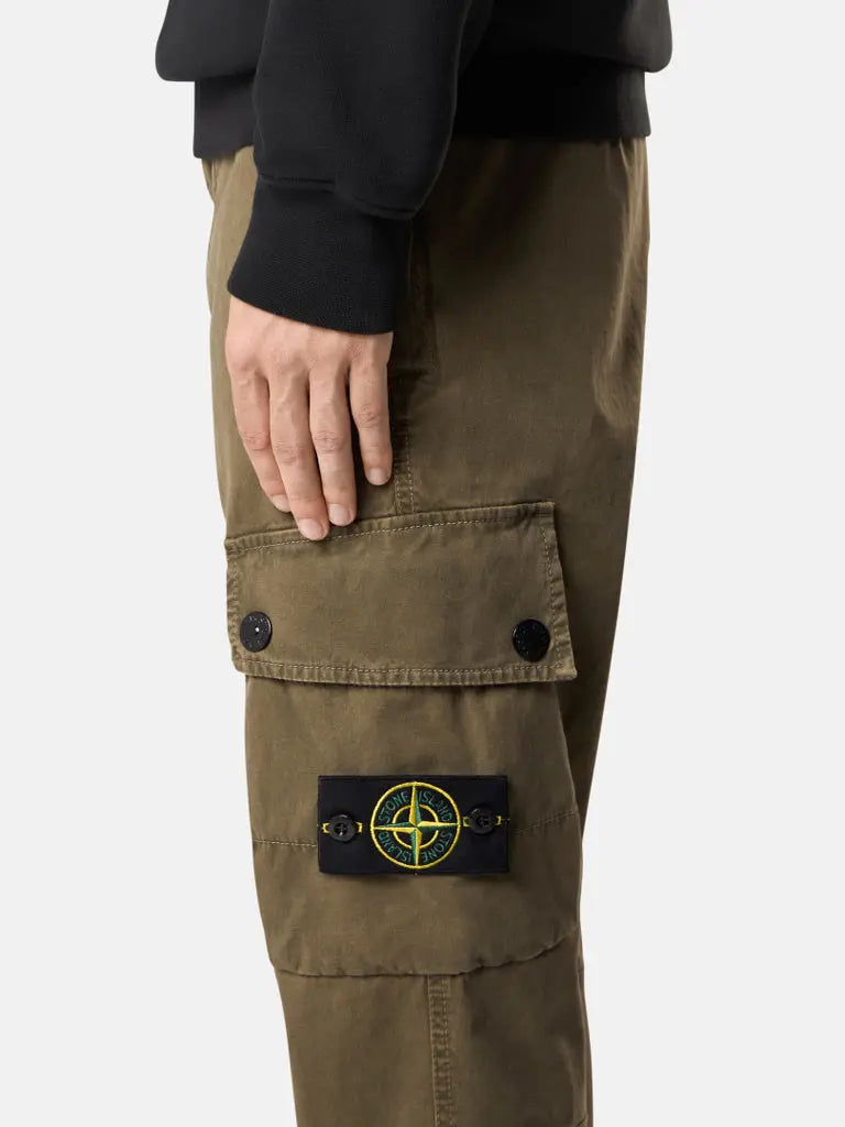 Pantalon cargo coupe slim à poches zippées - CALVERO