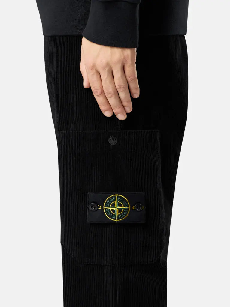 Pantalon coupe regular à poches pressionnées - CALVERO