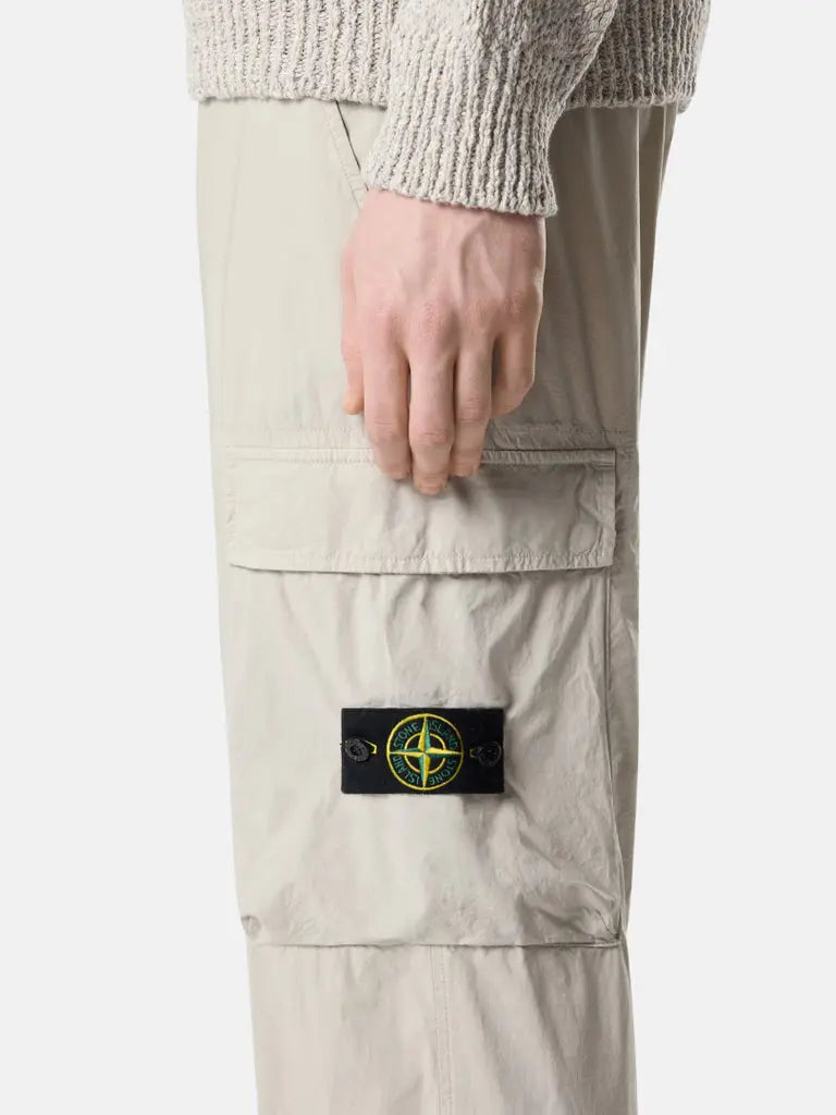 Pantalon cargo coupe ample avec cordon de serrage aux chevilles - CALVERO