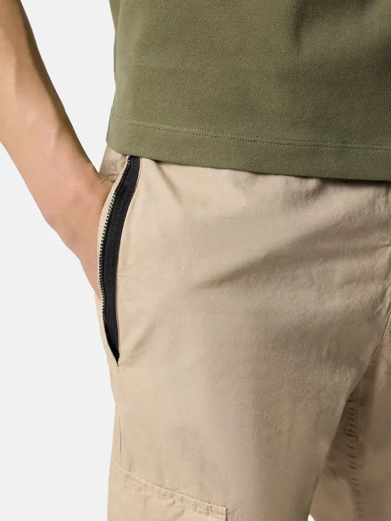 Pantalon cargo coupe slim à poches zippées - CALVERO