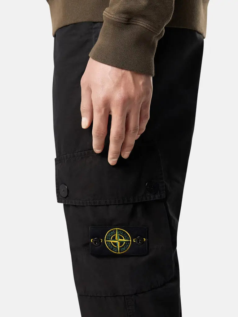 Pantalon cargo coupe slim à poches zippées - CALVERO