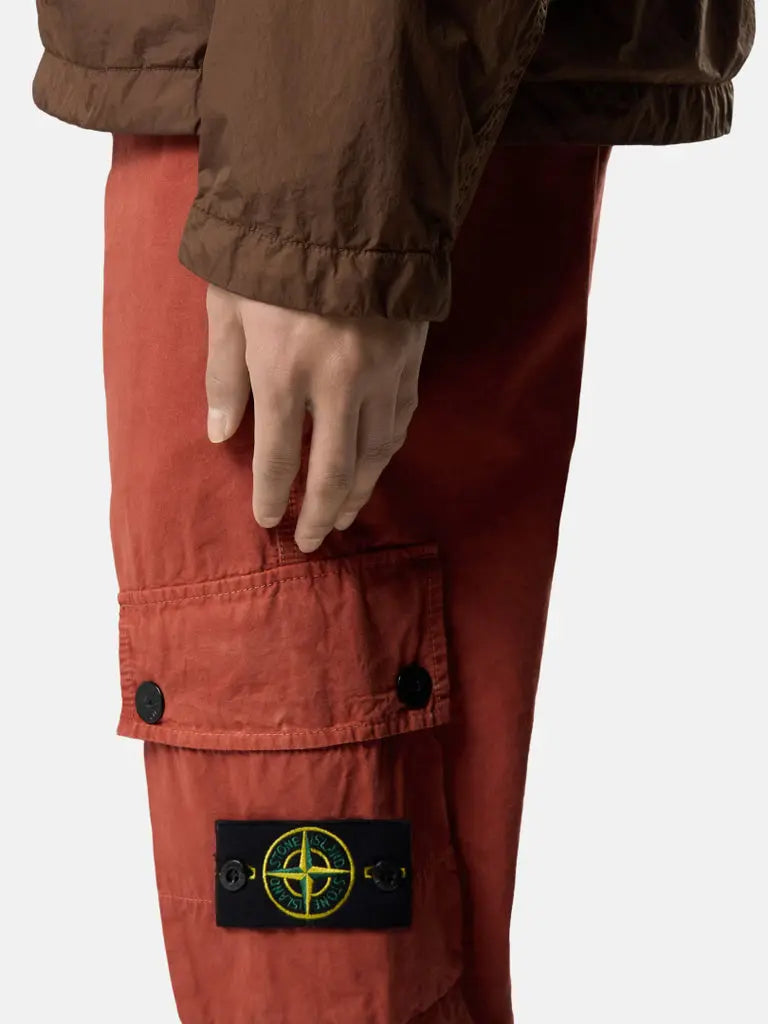 Pantalon cargo coupe slim à poches zippées - CALVERO