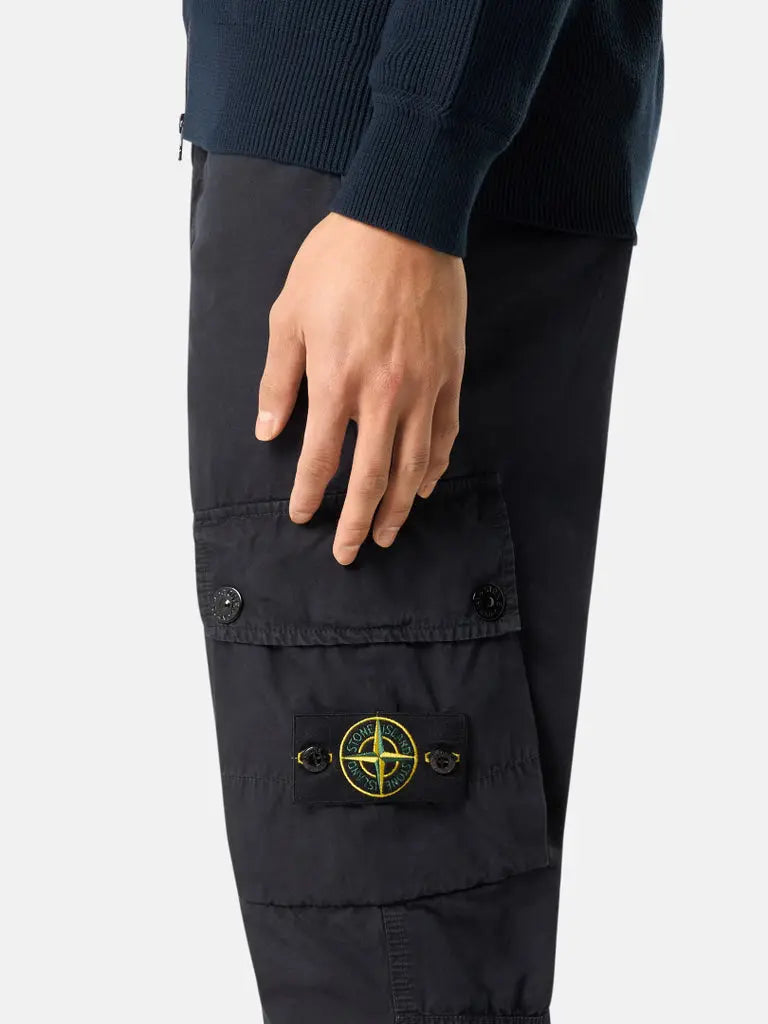 Pantalon cargo coupe slim à poches zippées - CALVERO