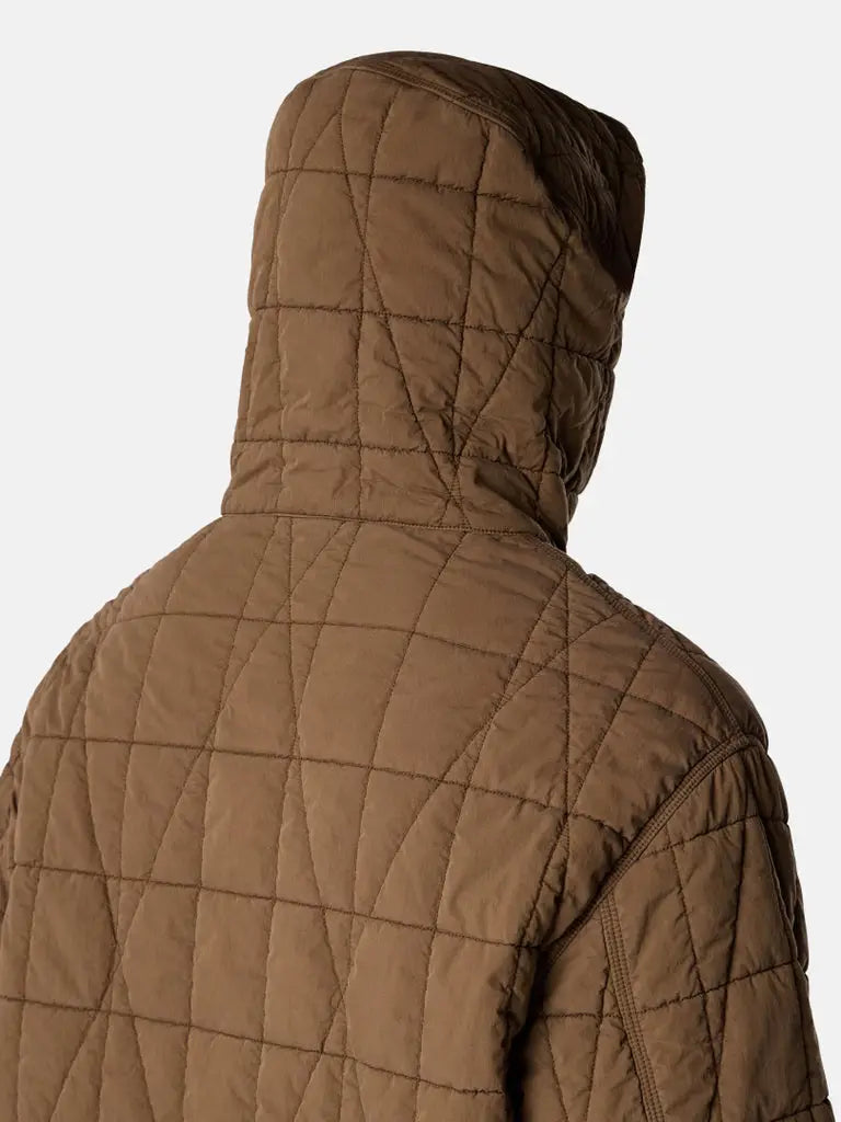 Veste matelassée enduite de résine et déperlante à capuche - CALVERO