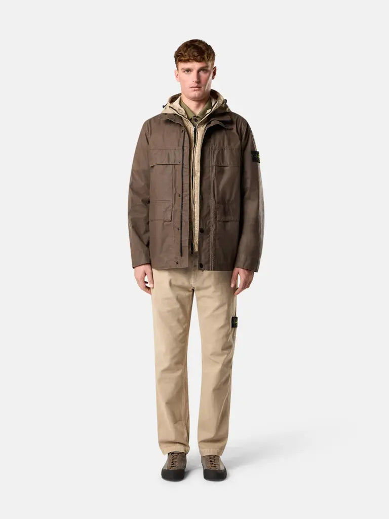 Field  jacket enduite de cire pigmentée - CALVERO