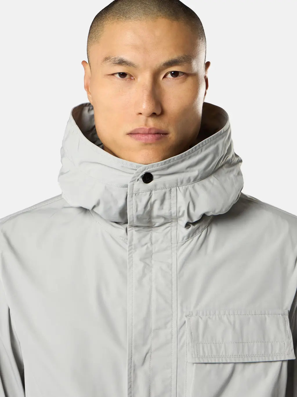 Parka courte déperlante à capuche - CALVERO