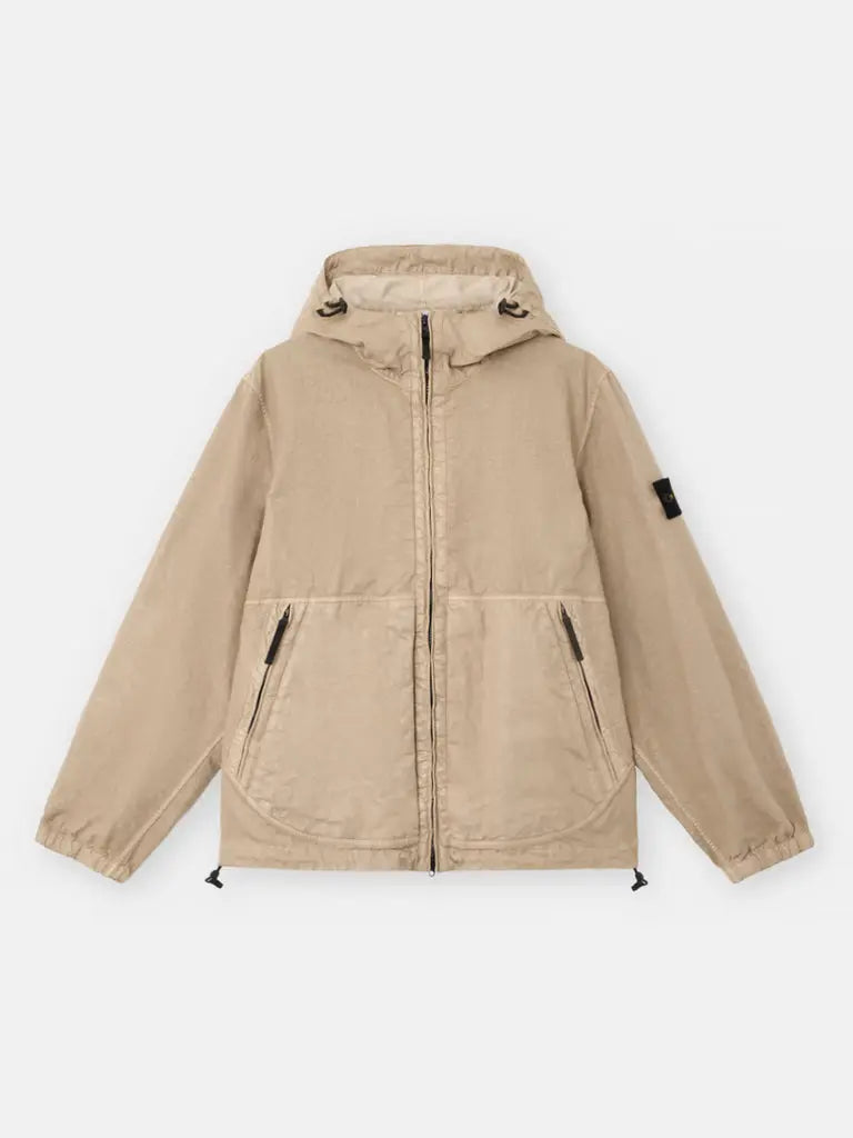Veste à capuche et à col montant zippé - CALVERO
