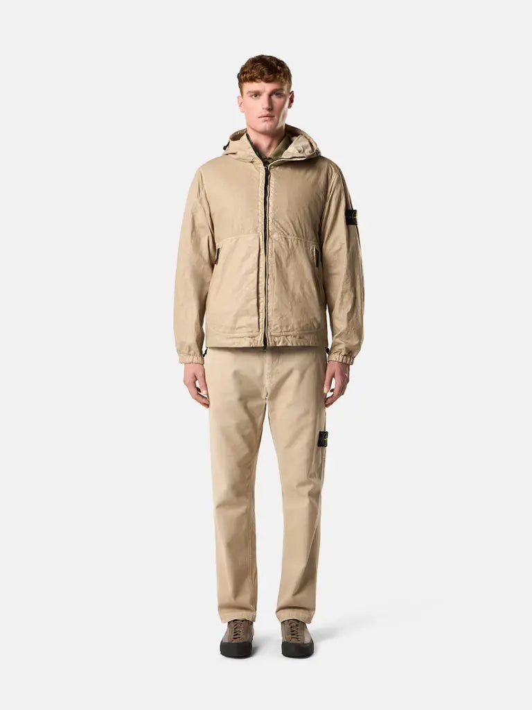 Veste à capuche et à col montant zippé - CALVERO
