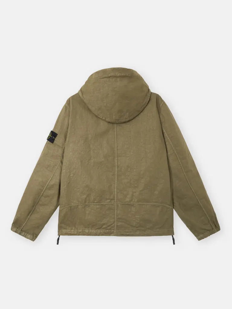 Veste à capuche et à col montant zippé - CALVERO