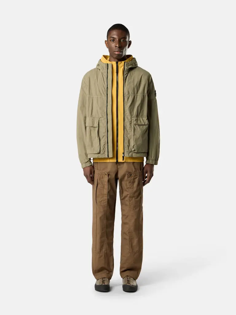 Parka courte déperlante à capuche - CALVERO
