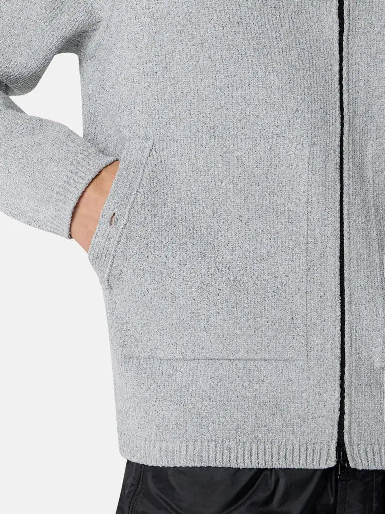 Pull zippé oversize à capuche - CALVERO