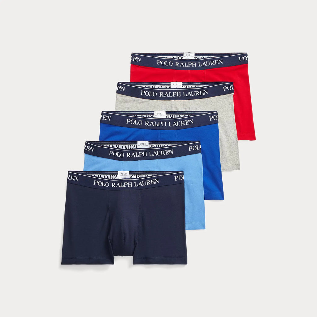5 slips-boxers classiques coton stretch - CALVERO
