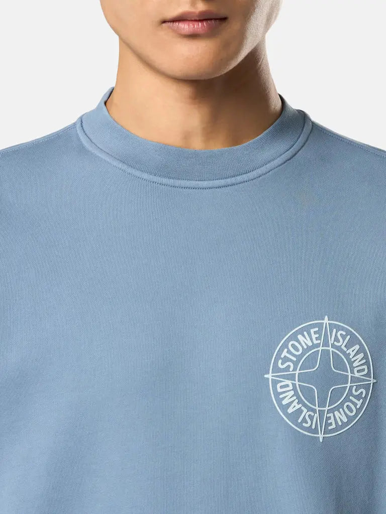 Sweat-shirt ras-du-cou coupe oversize avec imprimé « Outline Compass » - CALVERO