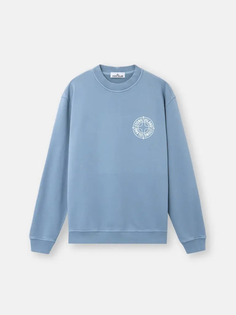 Sweat-shirt ras-du-cou coupe oversize avec imprimé « Outline Compass » - CALVERO