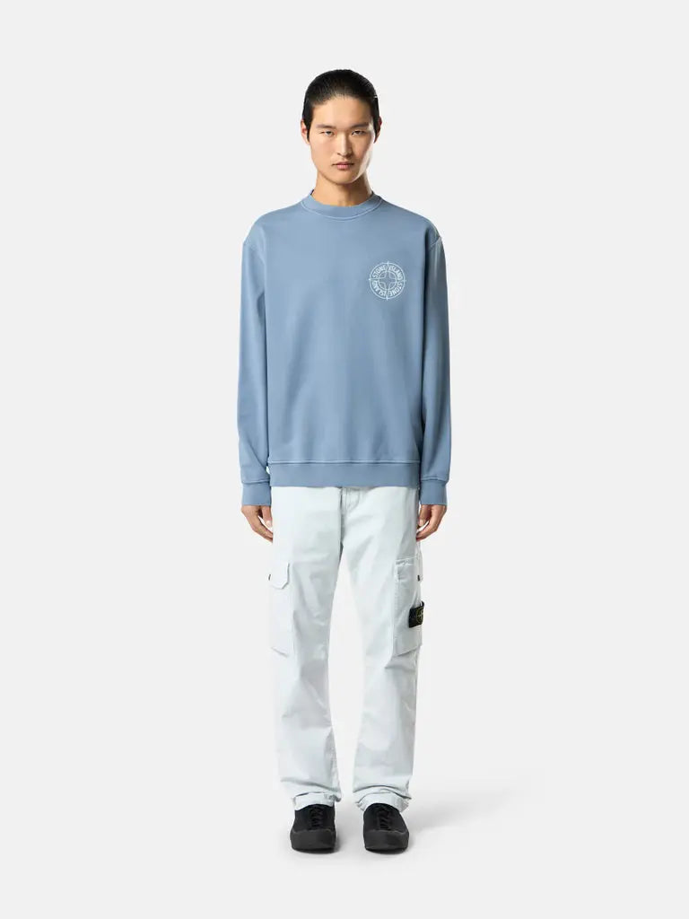 Sweat-shirt ras-du-cou coupe oversize avec imprimé « Outline Compass » - CALVERO