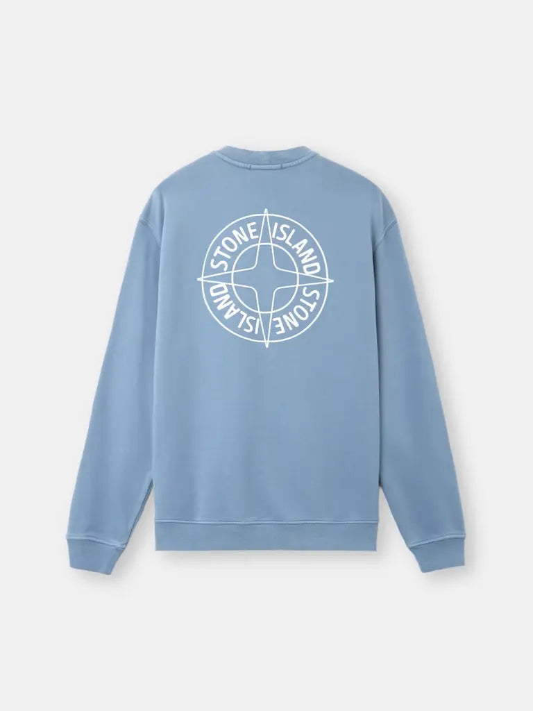 Sweat-shirt ras-du-cou coupe oversize avec imprimé « Outline Compass » - CALVERO