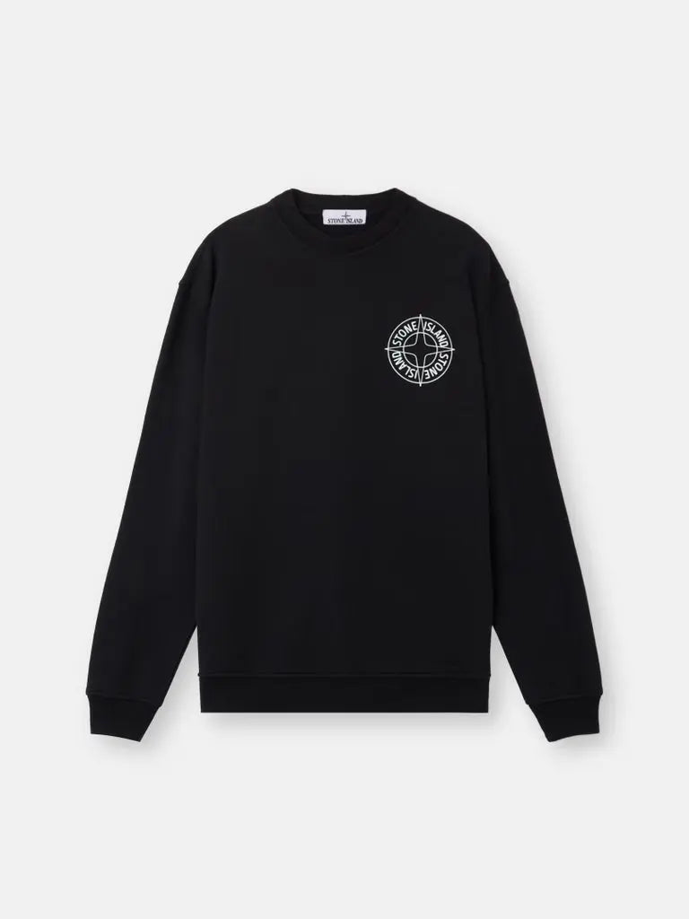Sweat-shirt ras-du-cou coupe oversize avec imprimé « Outline Compass » - CALVERO
