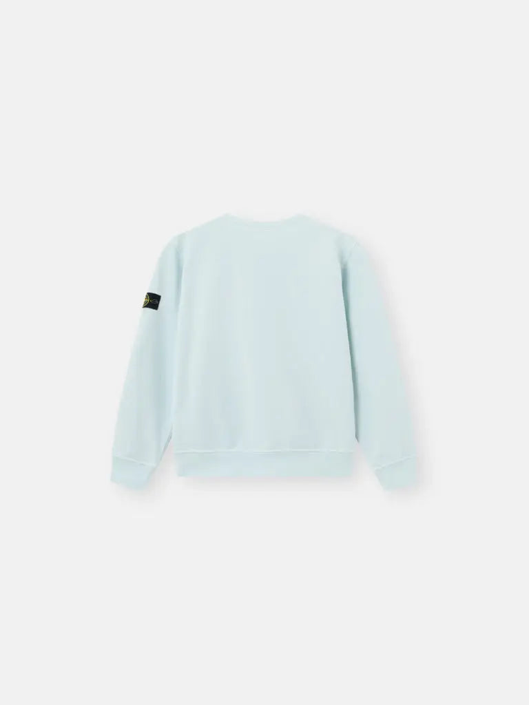 Sweat-shirt ras-du-cou coupe regular à finitions côtelées - CALVERO