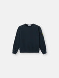 Sweat-shirt ras-du-cou coupe regular à finitions côtelées - CALVERO