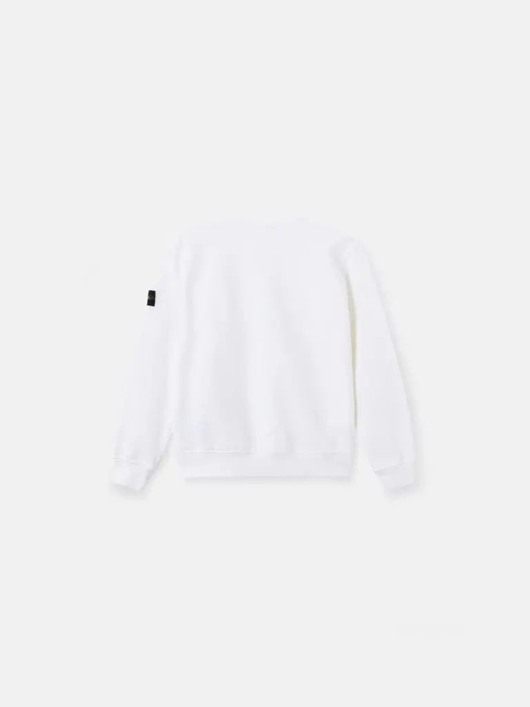Sweat-shirt ras-du-cou coupe regular à finitions côtelées - CALVERO
