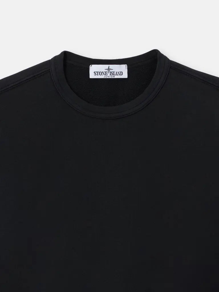 Sweat-shirt ras-du-cou coupe regular à finitions côtelées - CALVERO