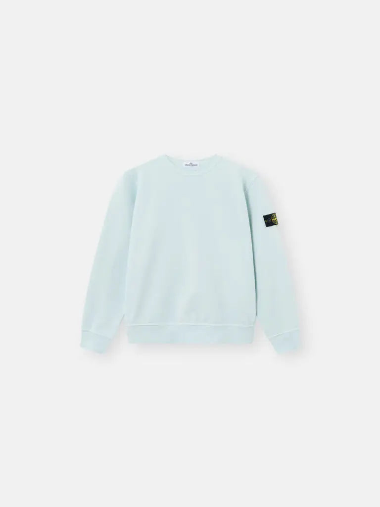 Sweat-shirt ras-du-cou coupe regular à finitions côtelées - CALVERO