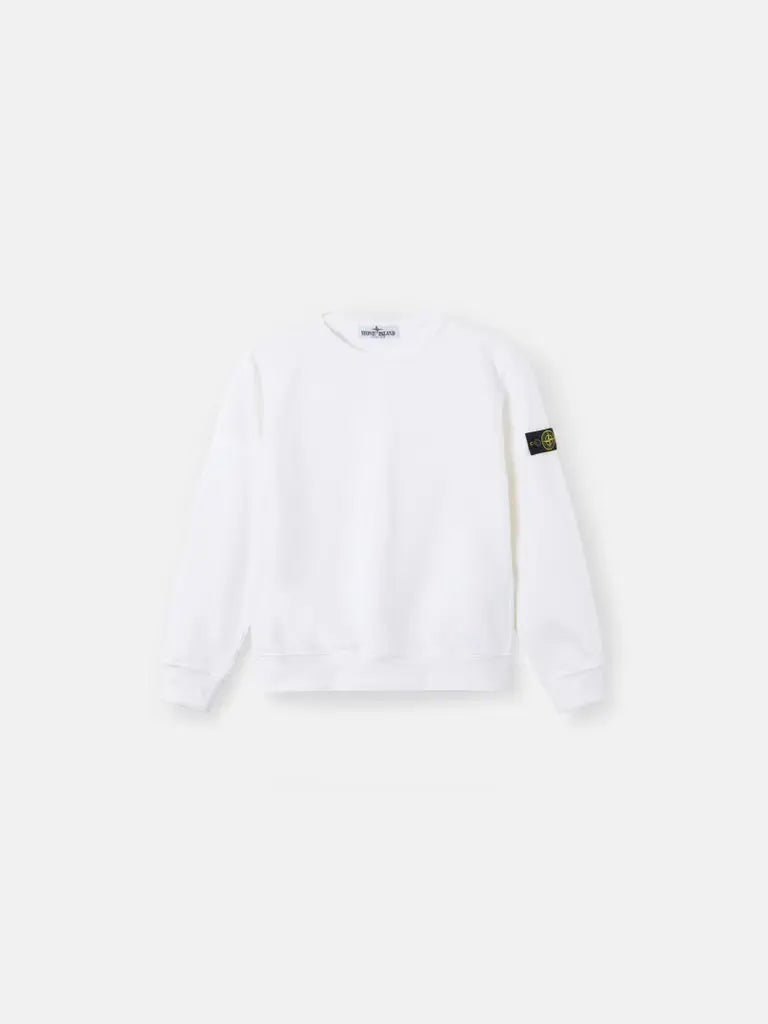 Sweat-shirt ras-du-cou coupe regular à finitions côtelées - CALVERO
