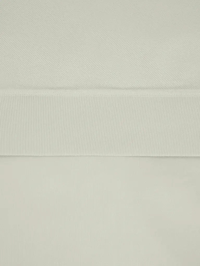 Sweat-shirt ras-du-cou coupe regular à finitions élastiquées - CALVERO